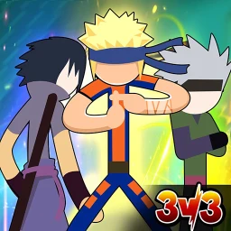 Stickman Ninja 3v3 Battle 图标
