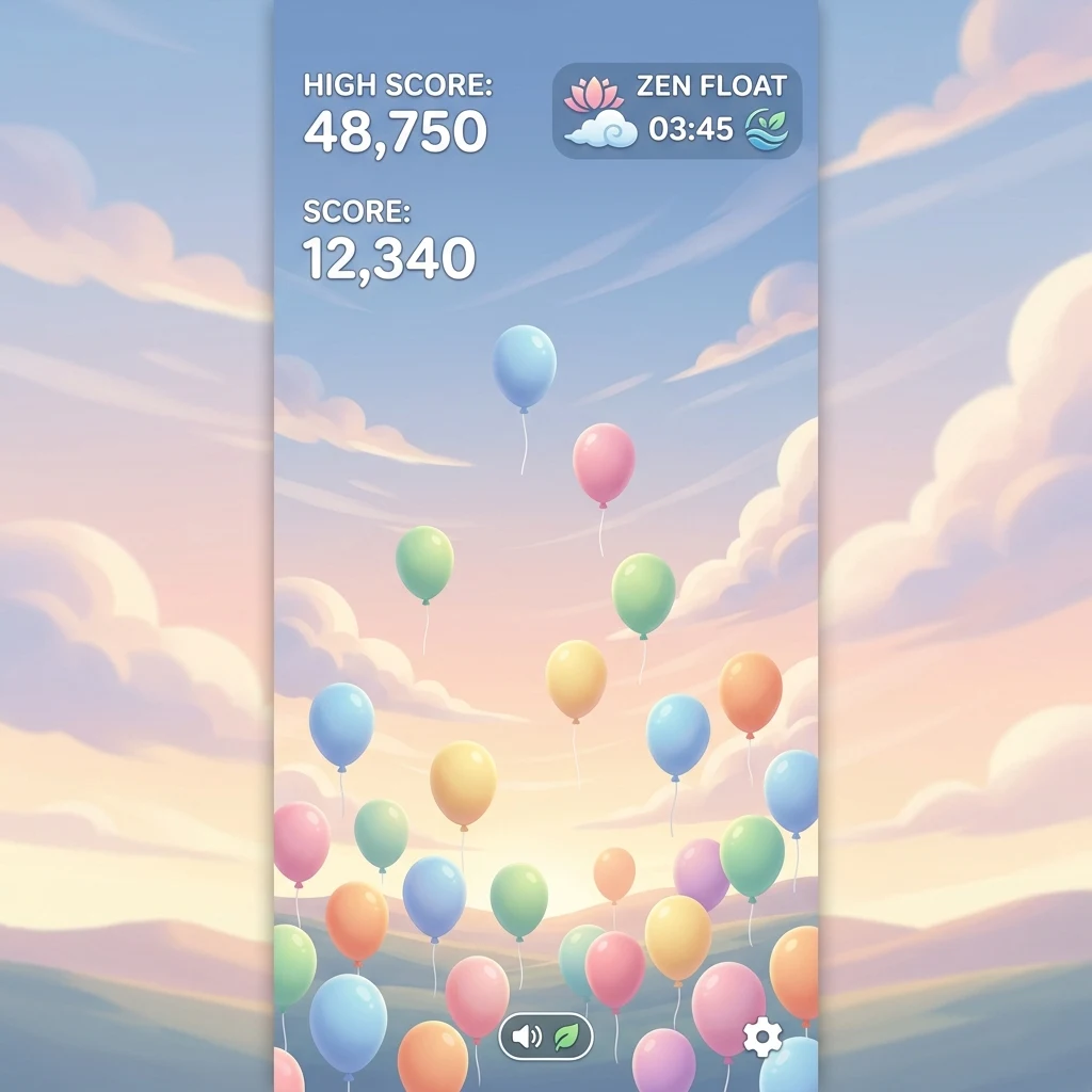 Balloon Pop Game: Arcade Rush screenshot