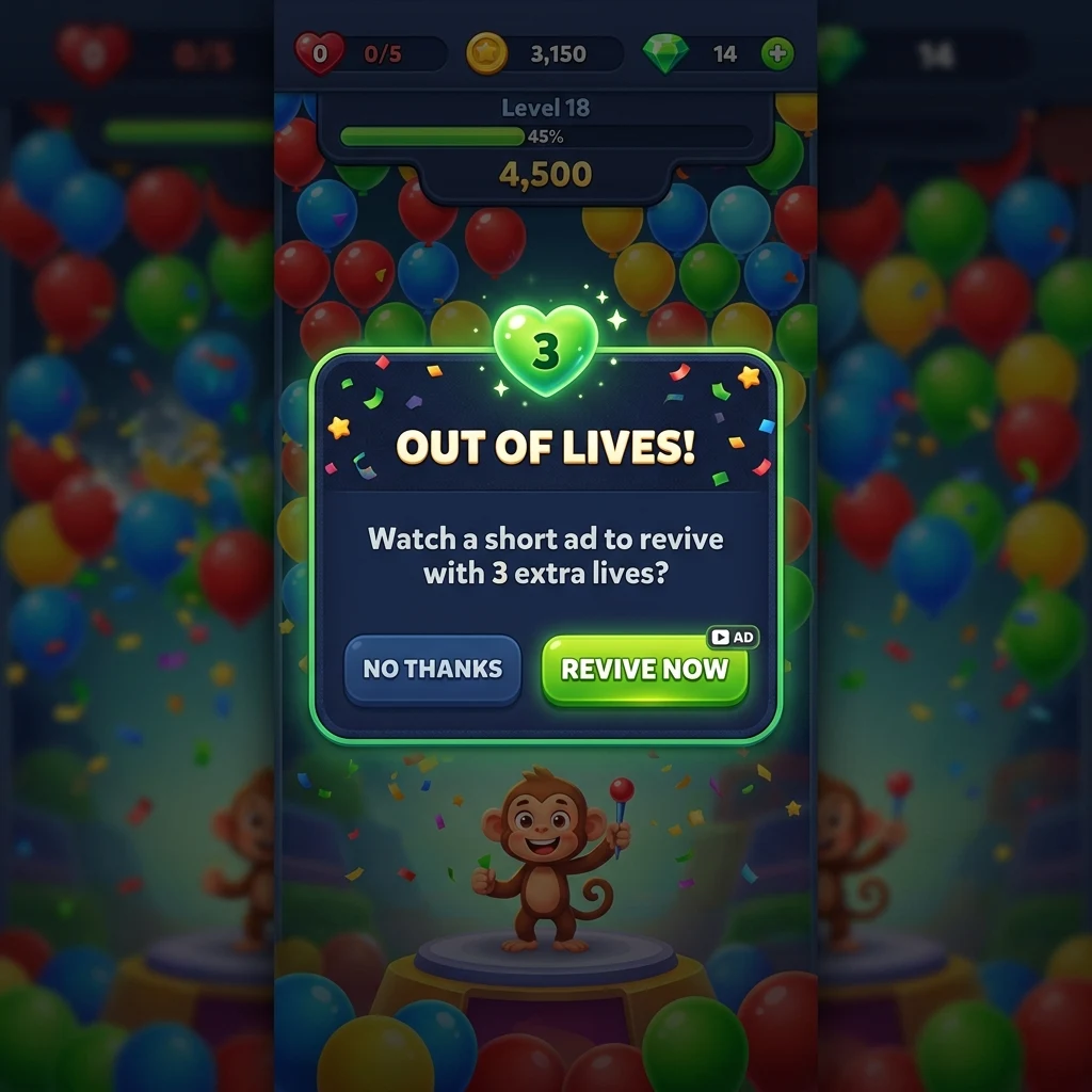 Balloon Pop Game: Arcade Rush screenshot