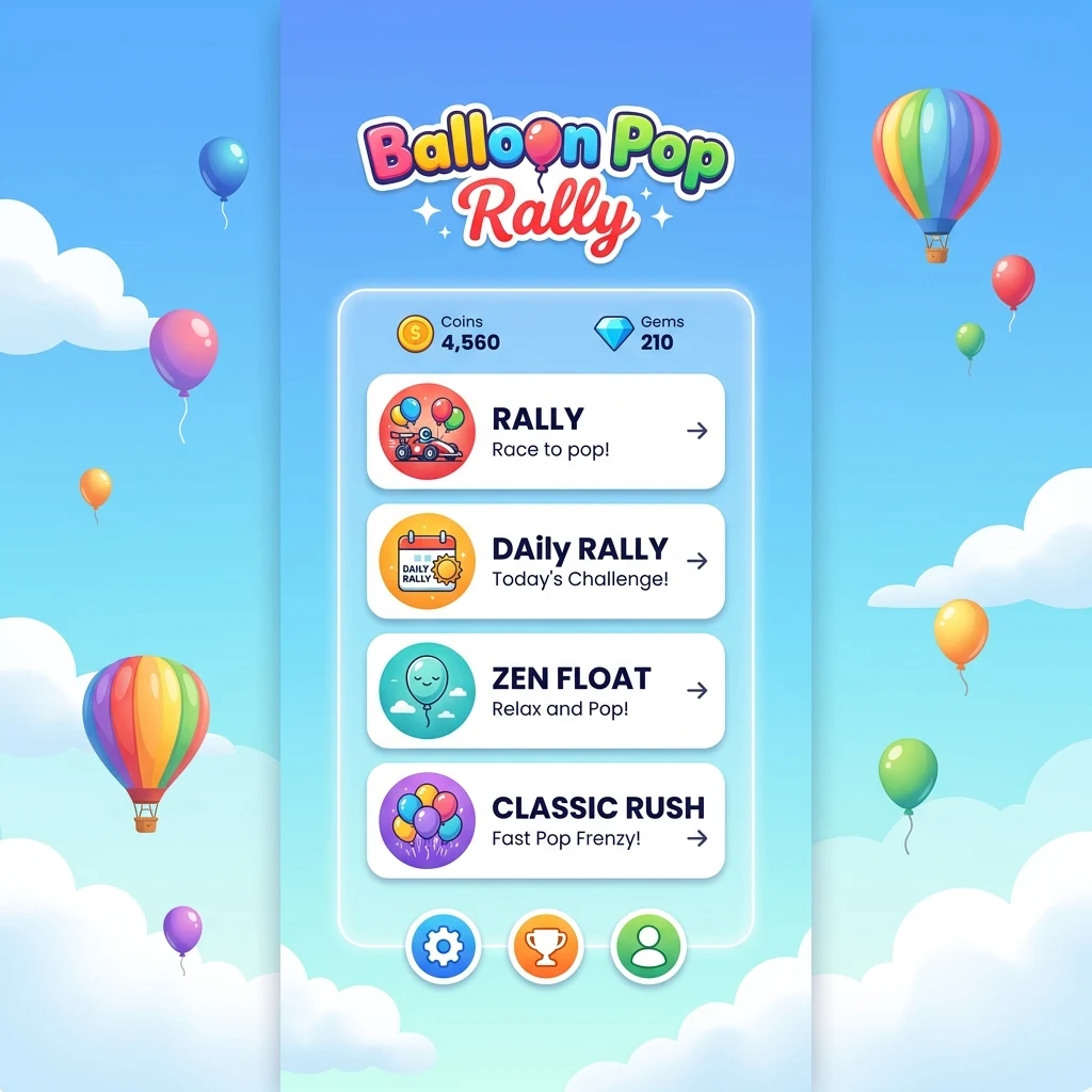 Balloon Pop Game: Arcade Rush screenshot